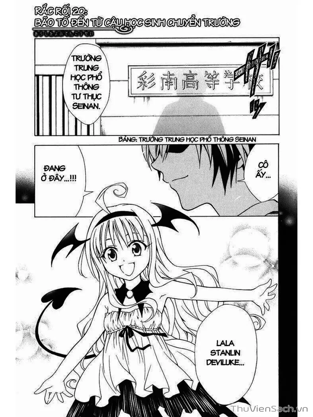 Truyện Tranh Bóng Tối Hoàng Kim - To Love Ru Darkness trang 8