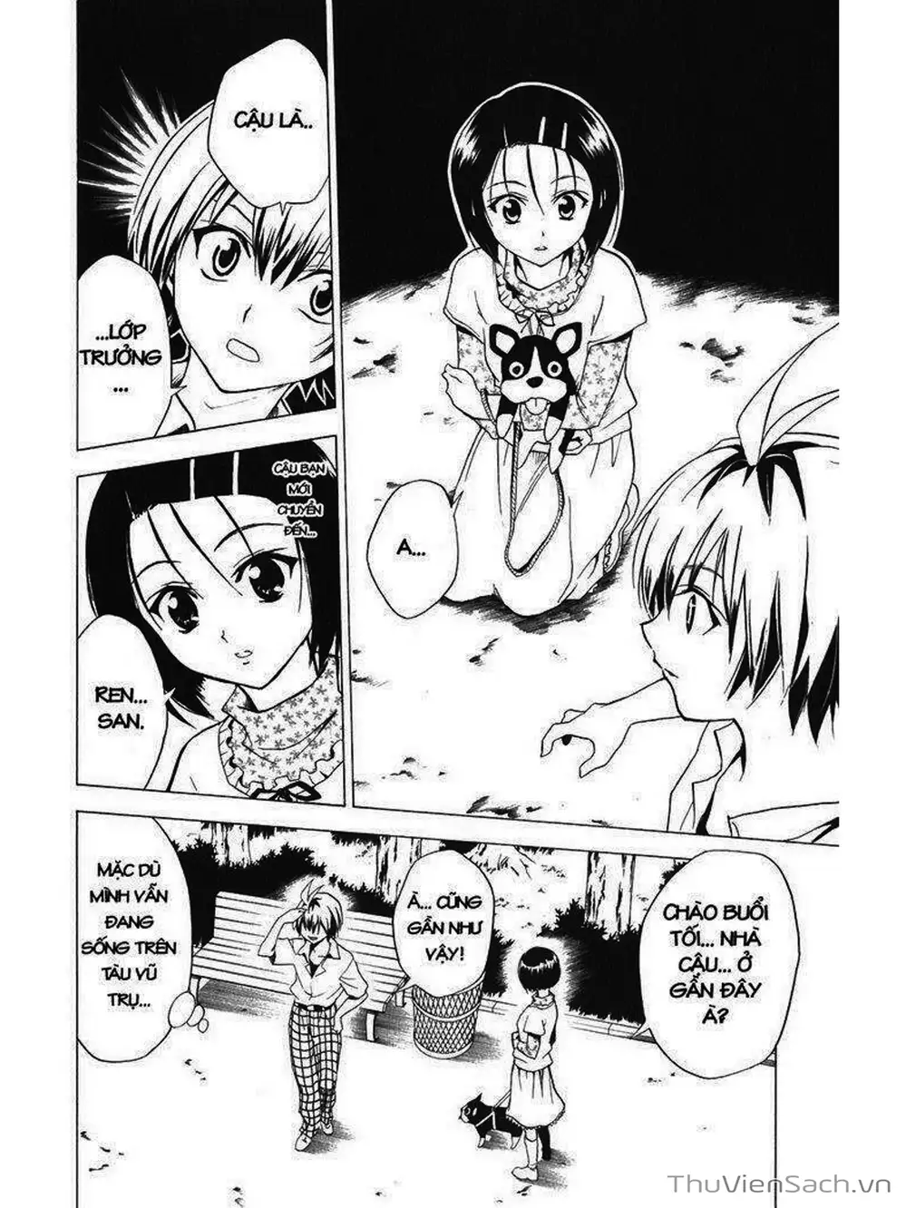 Truyện Tranh Bóng Tối Hoàng Kim - To Love Ru Darkness trang 8