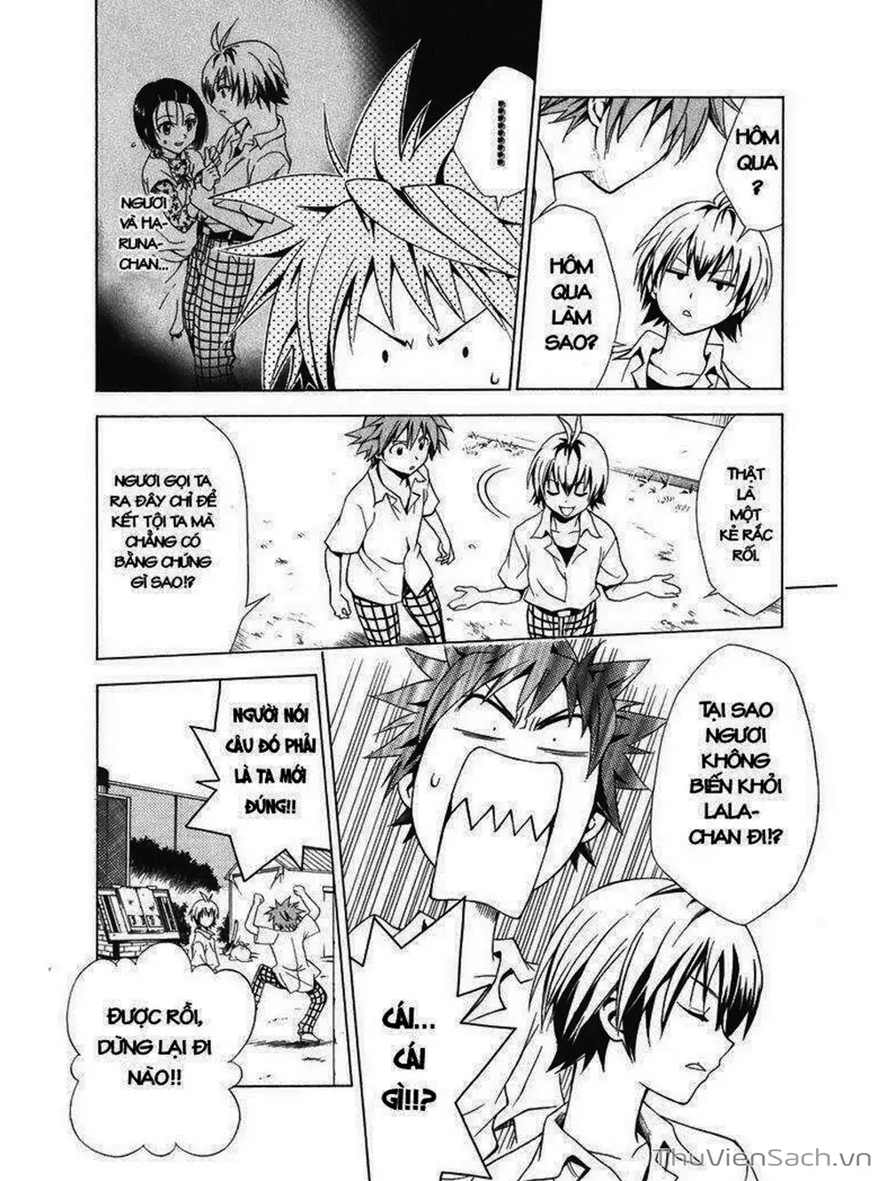 Truyện Tranh Bóng Tối Hoàng Kim - To Love Ru Darkness trang 8