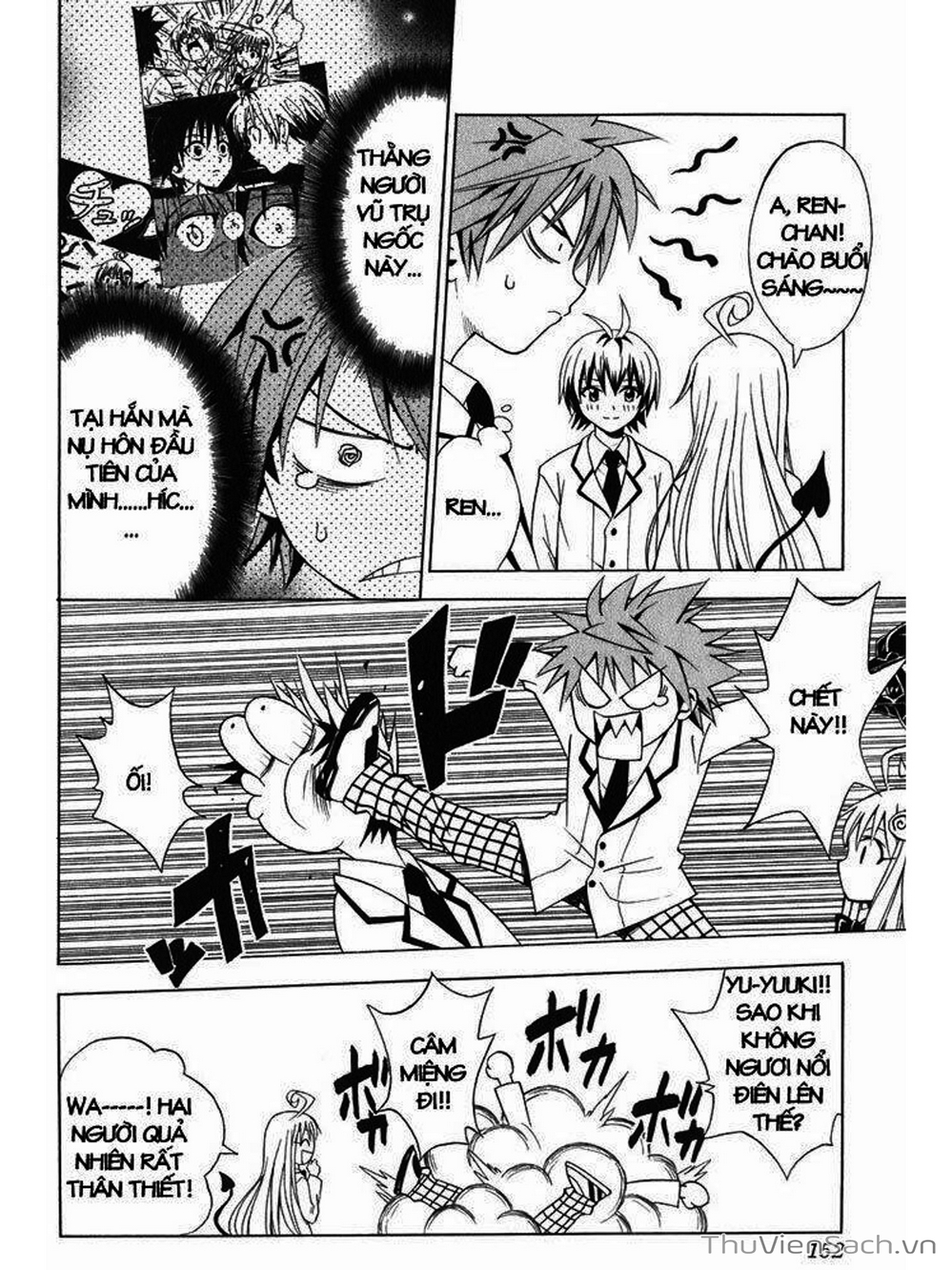 Truyện Tranh Bóng Tối Hoàng Kim - To Love Ru Darkness trang 8