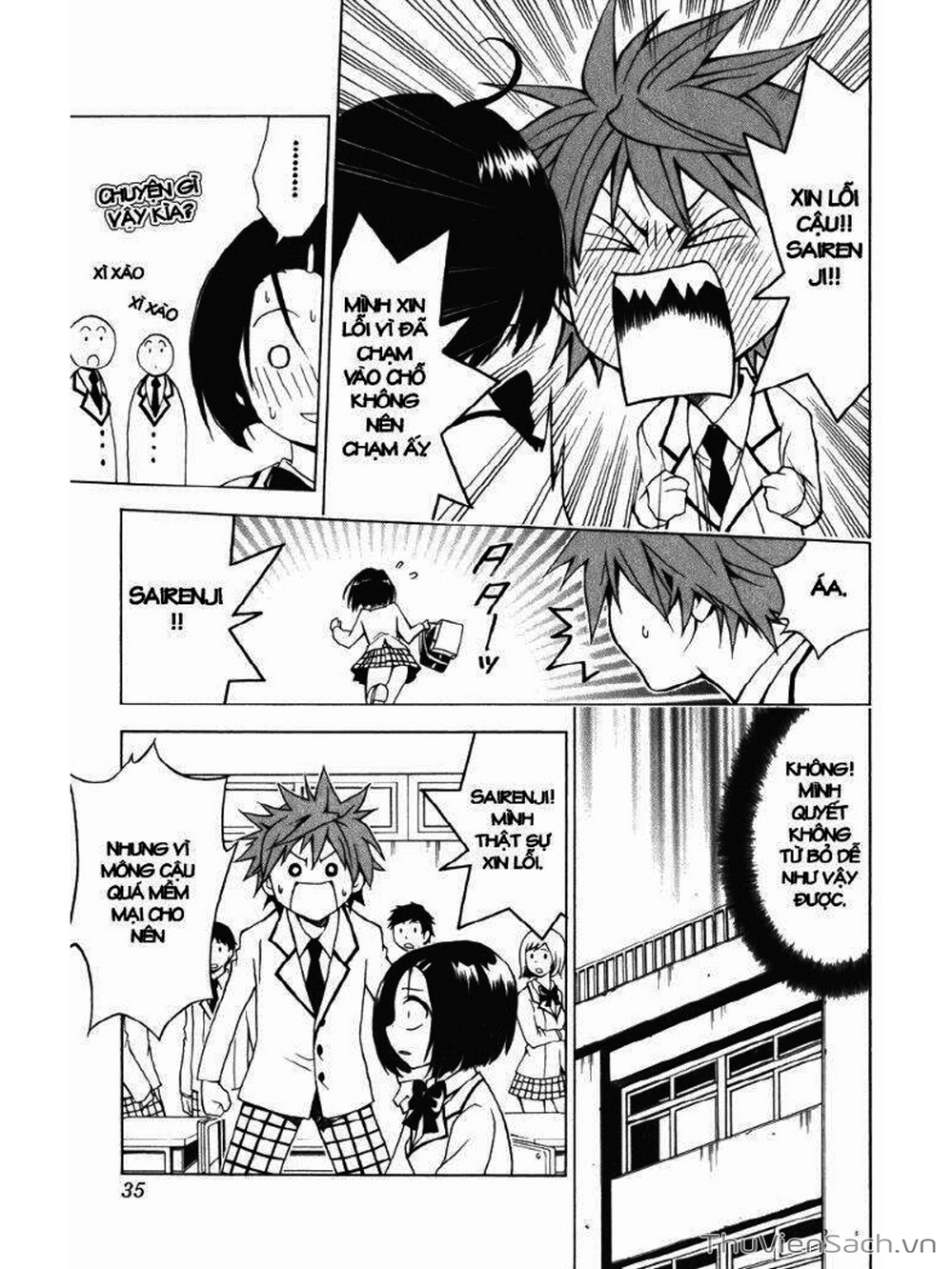 Truyện Tranh Bóng Tối Hoàng Kim - To Love Ru Darkness trang 8