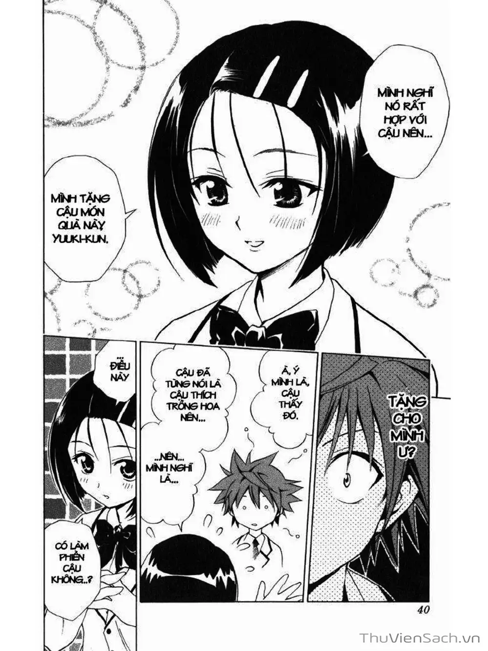 Truyện Tranh Bóng Tối Hoàng Kim - To Love Ru Darkness trang 8