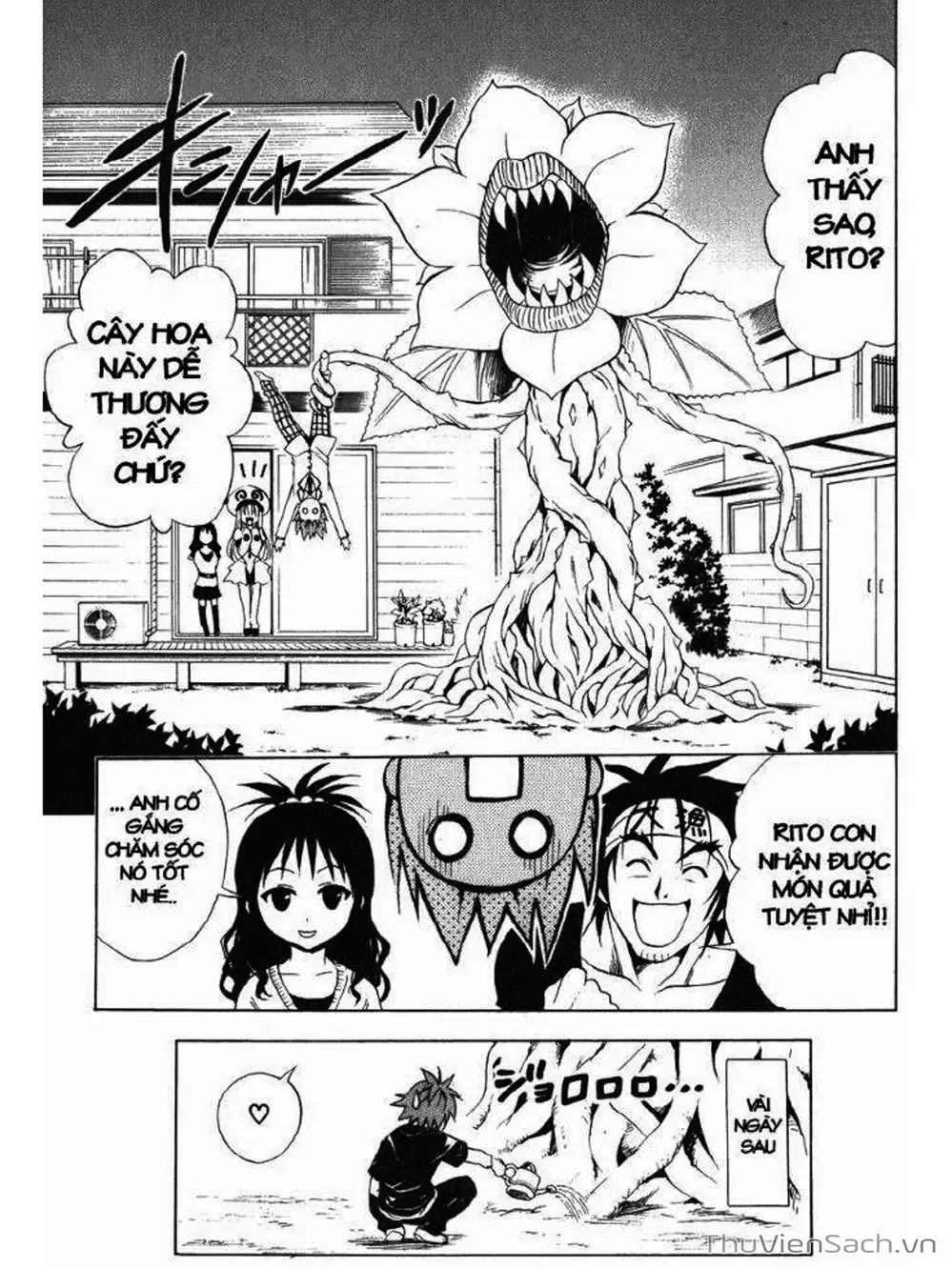 Truyện Tranh Bóng Tối Hoàng Kim - To Love Ru Darkness trang 8