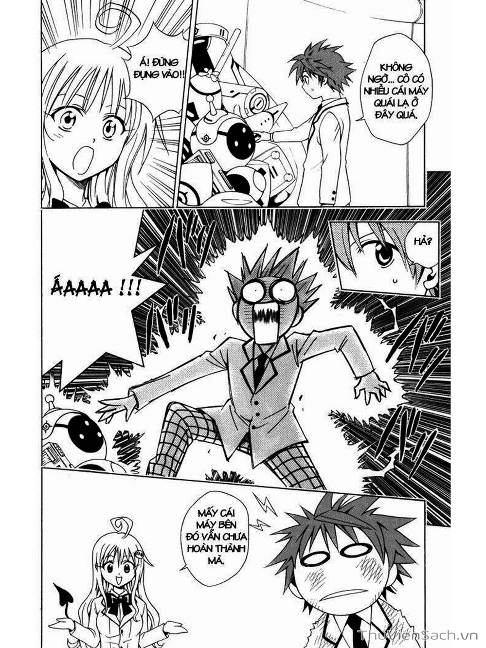 Truyện Tranh Bóng Tối Hoàng Kim - To Love Ru Darkness trang 8