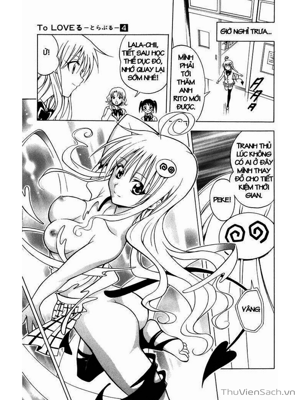 Truyện Tranh Bóng Tối Hoàng Kim - To Love Ru Darkness trang 8