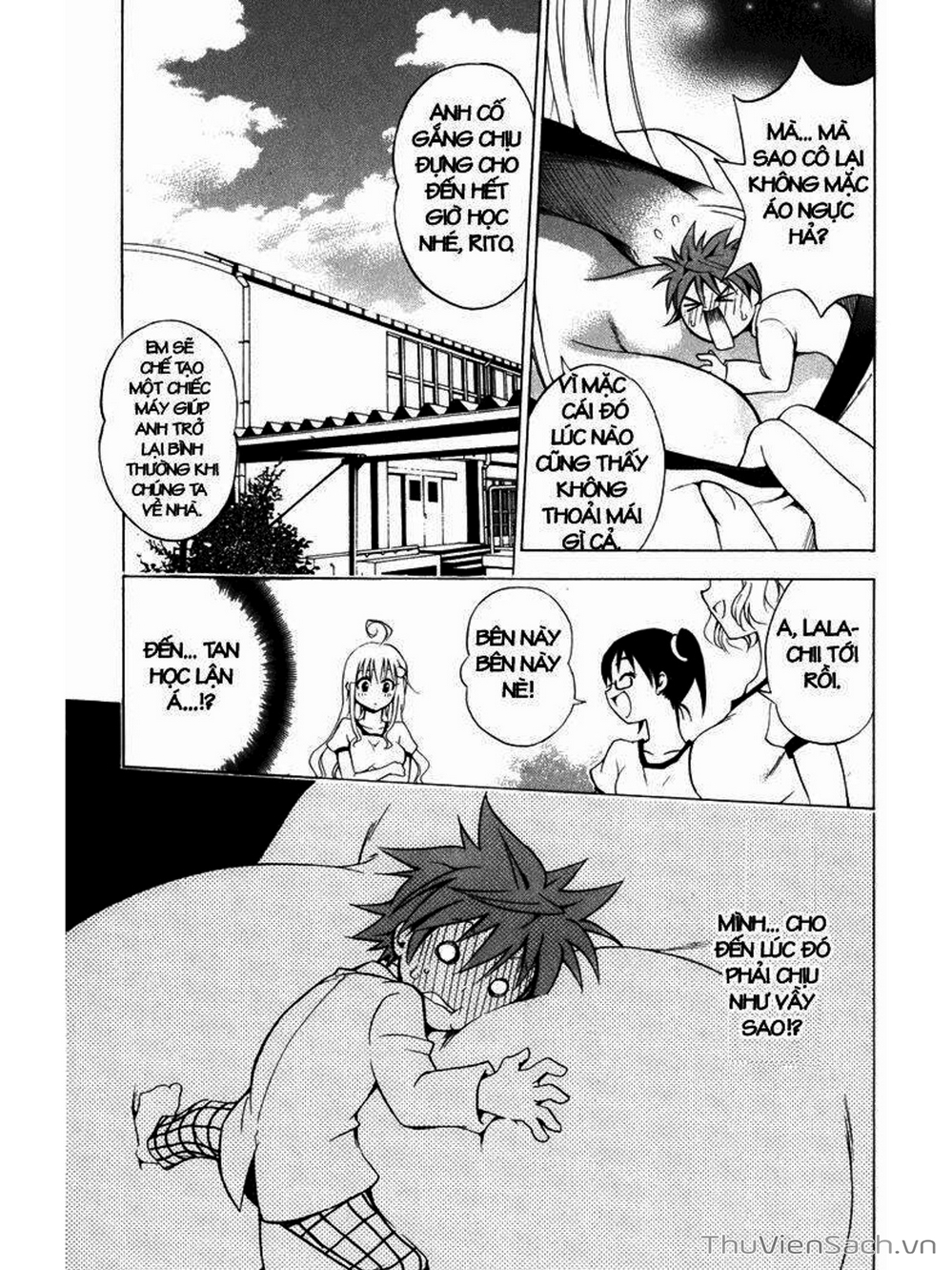 Truyện Tranh Bóng Tối Hoàng Kim - To Love Ru Darkness trang 8