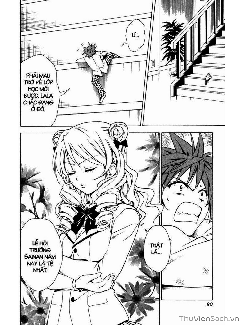 Truyện Tranh Bóng Tối Hoàng Kim - To Love Ru Darkness trang 8