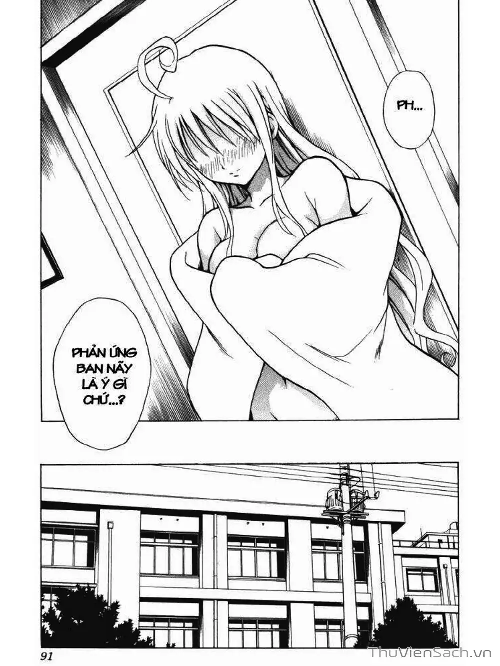 Truyện Tranh Bóng Tối Hoàng Kim - To Love Ru Darkness trang 8