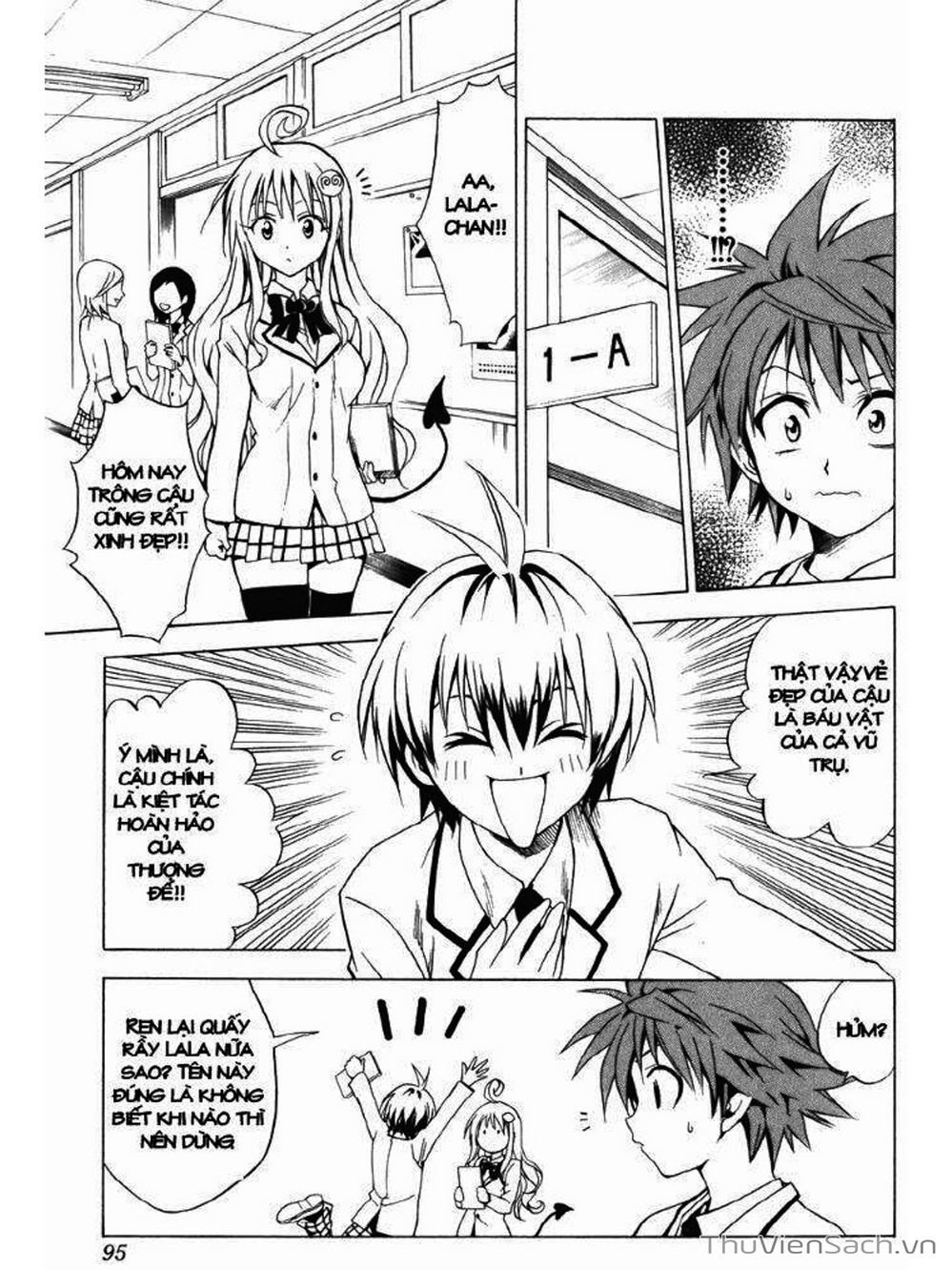 Truyện Tranh Bóng Tối Hoàng Kim - To Love Ru Darkness trang 8