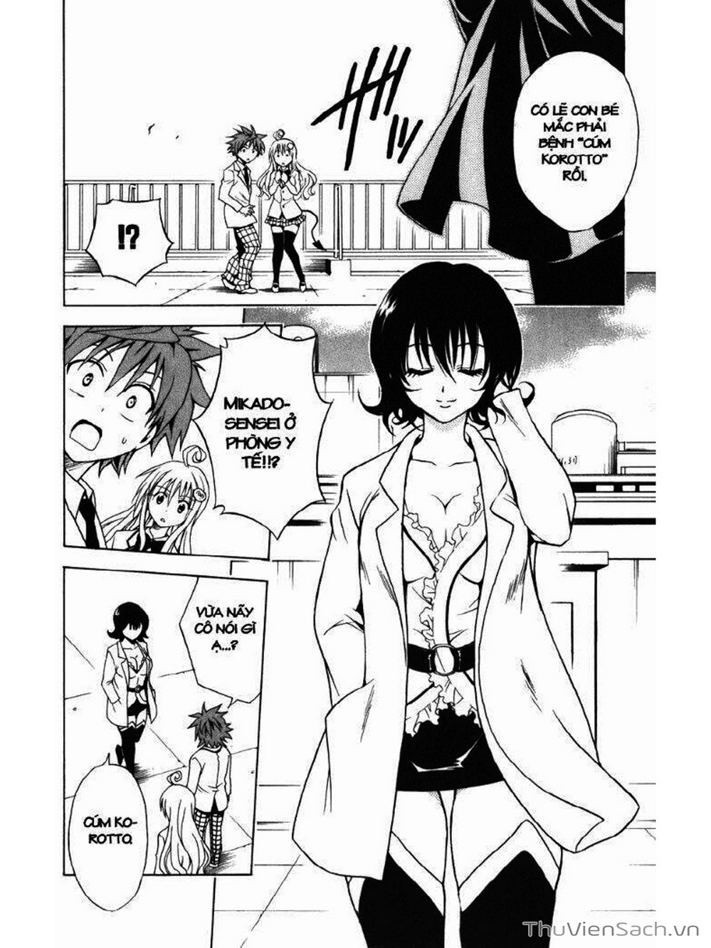 Truyện Tranh Bóng Tối Hoàng Kim - To Love Ru Darkness trang 8