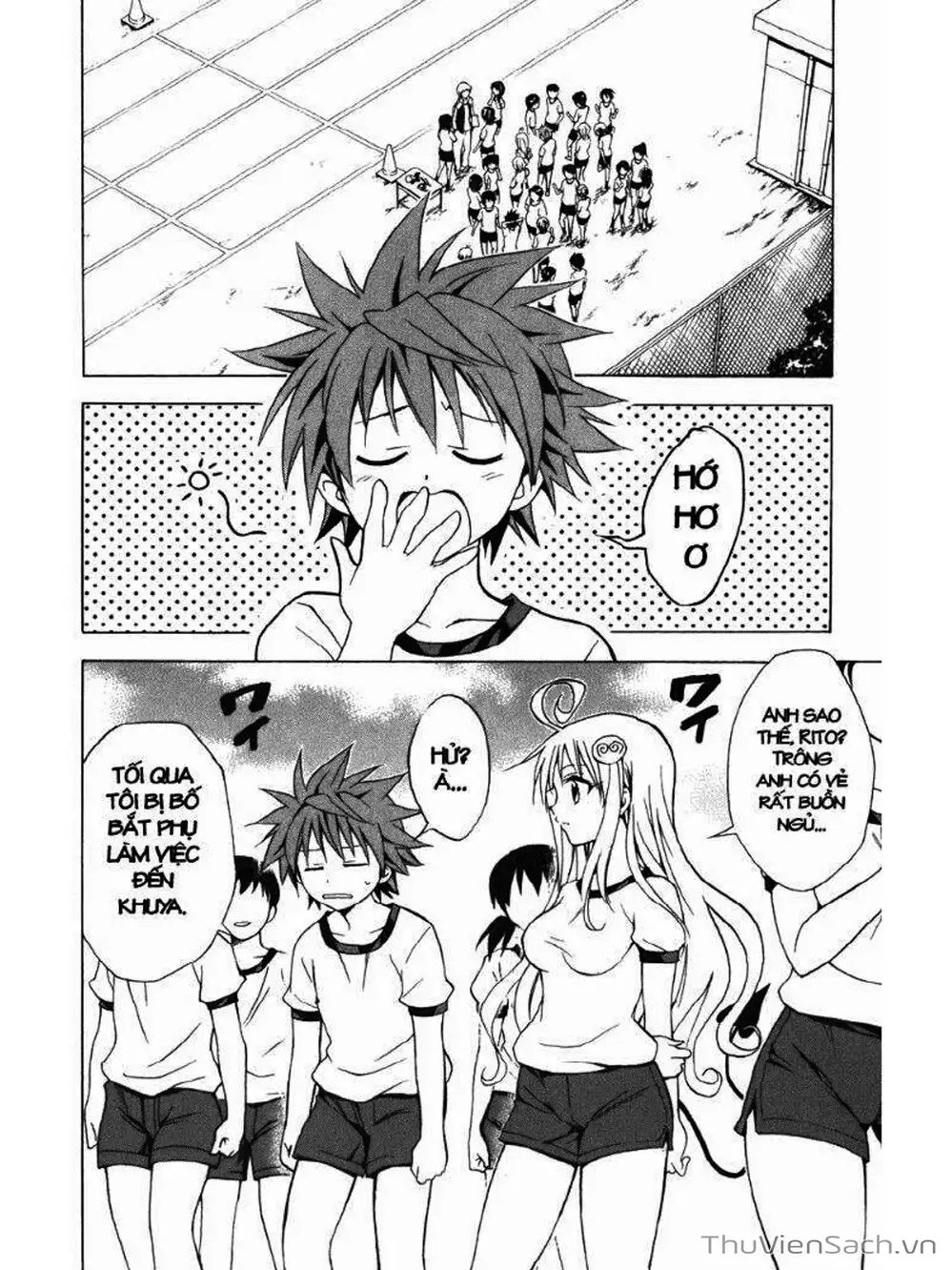 Truyện Tranh Bóng Tối Hoàng Kim - To Love Ru Darkness trang 8