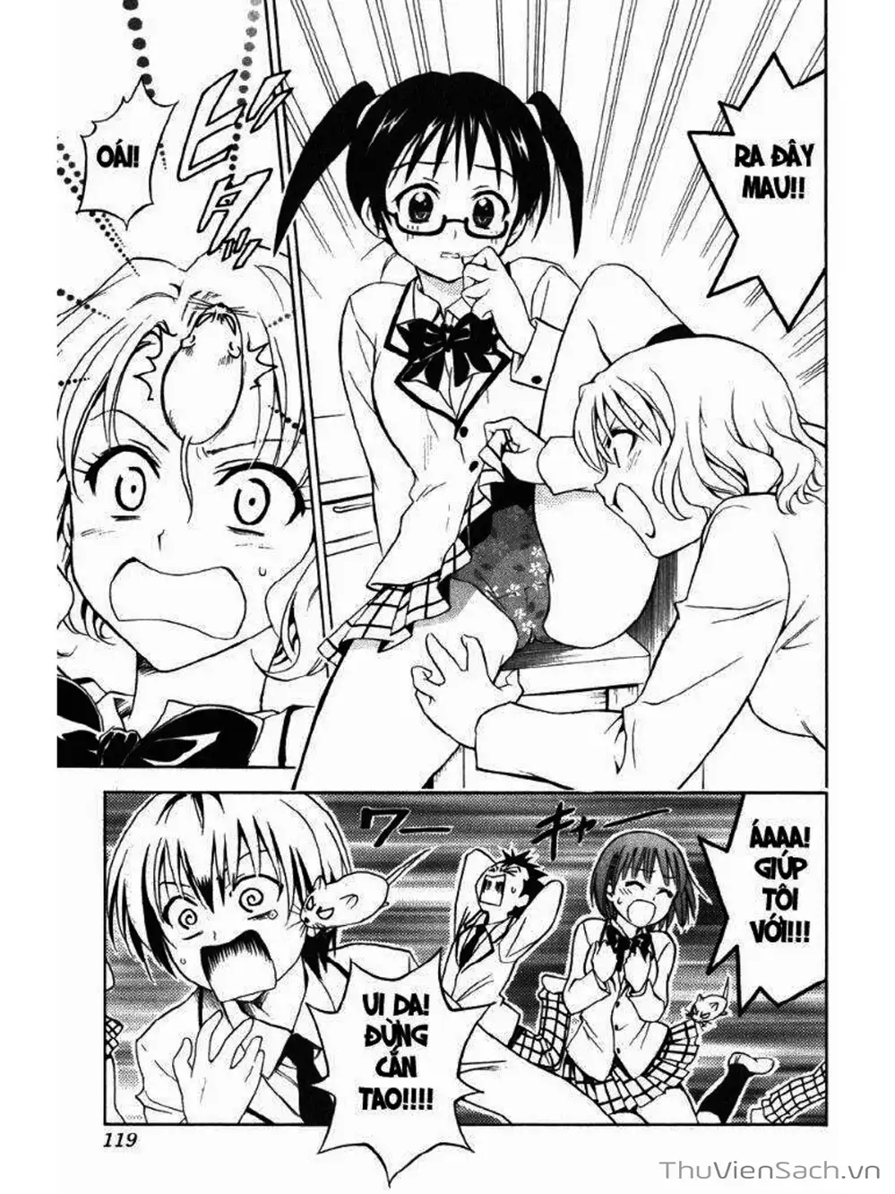 Truyện Tranh Bóng Tối Hoàng Kim - To Love Ru Darkness trang 8