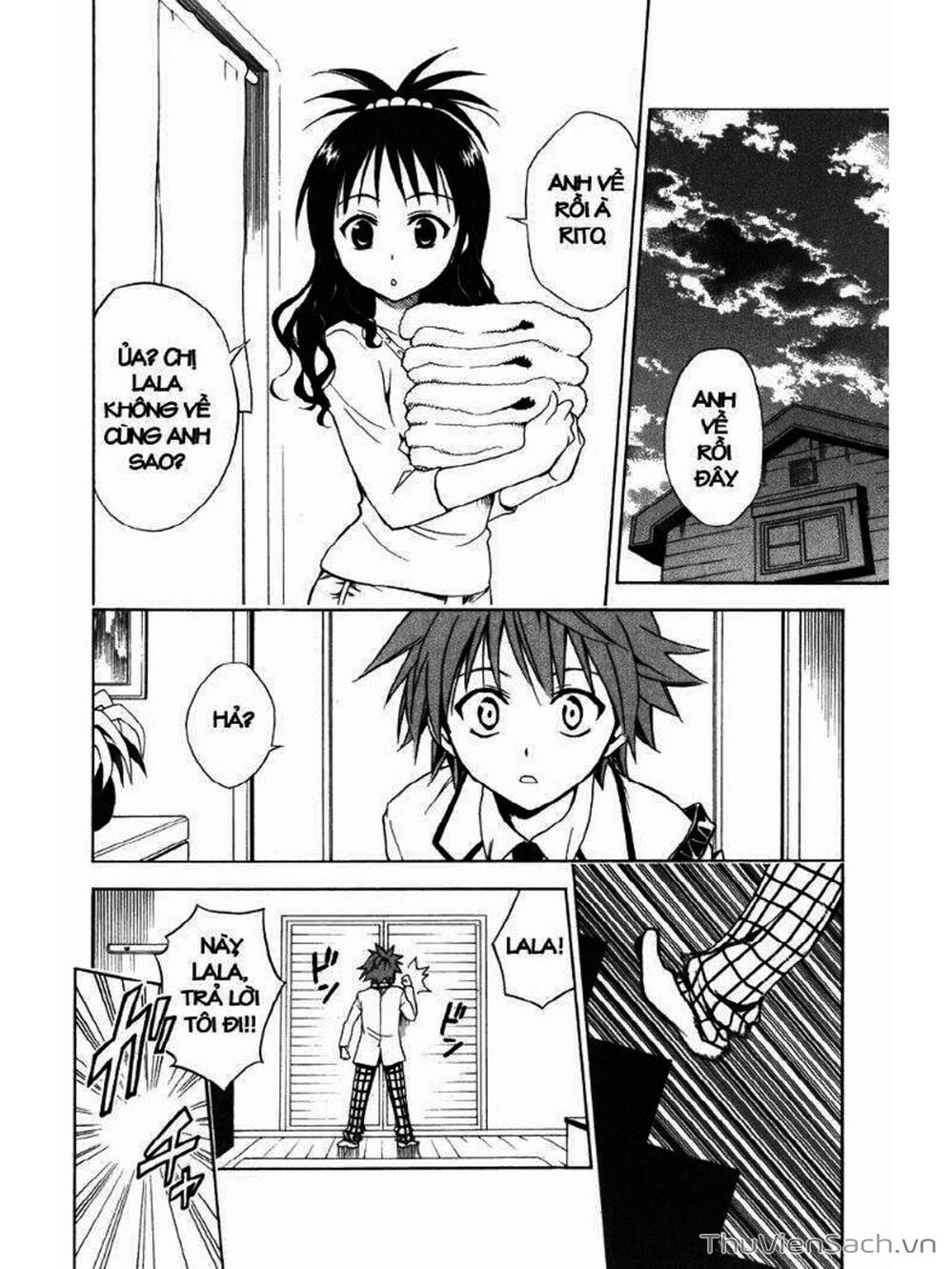 Truyện Tranh Bóng Tối Hoàng Kim - To Love Ru Darkness trang 8