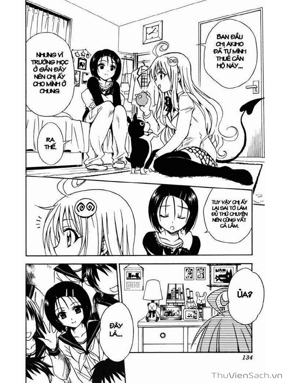 Truyện Tranh Bóng Tối Hoàng Kim - To Love Ru Darkness trang 8