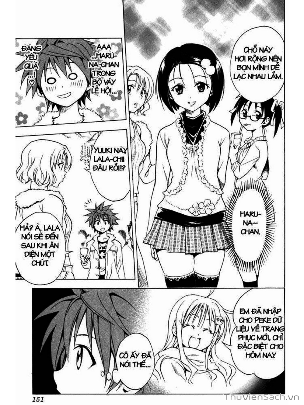 Truyện Tranh Bóng Tối Hoàng Kim - To Love Ru Darkness trang 8