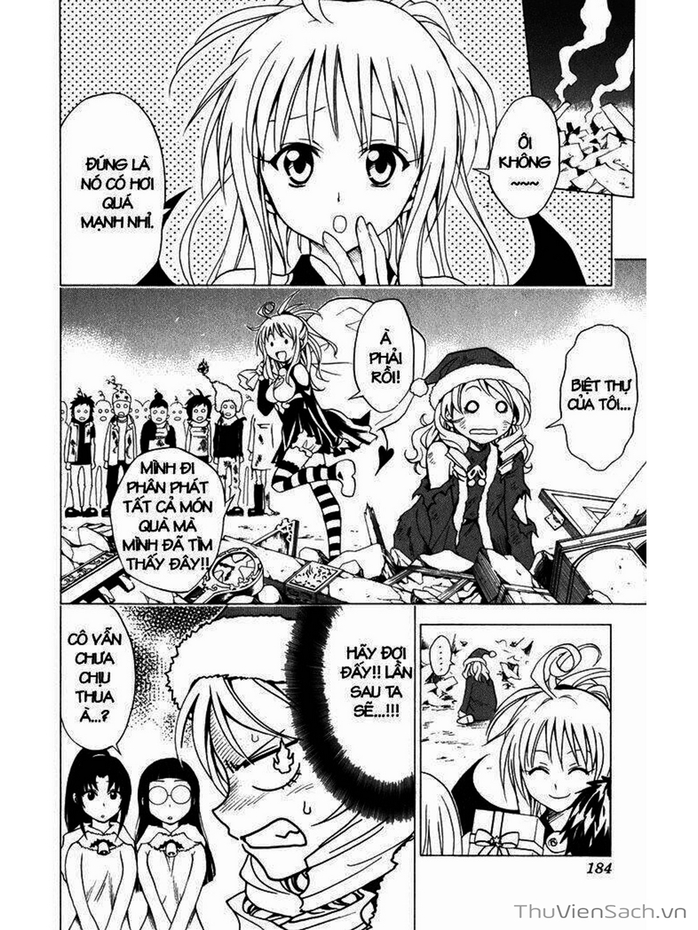 Truyện Tranh Bóng Tối Hoàng Kim - To Love Ru Darkness trang 8