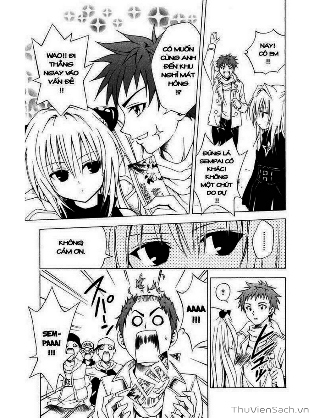 Truyện Tranh Bóng Tối Hoàng Kim - To Love Ru Darkness trang 8