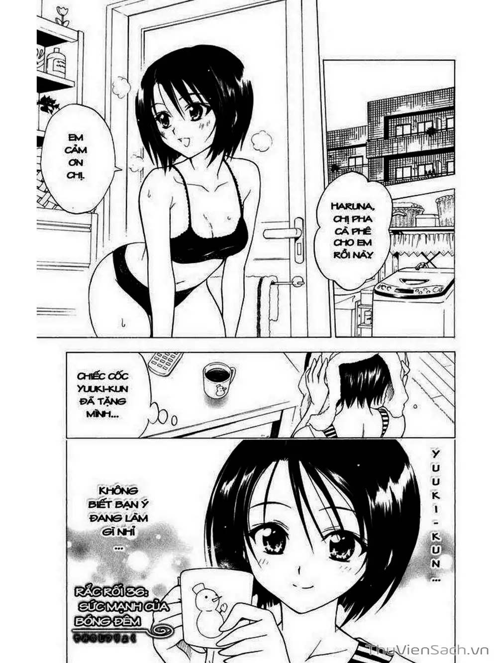 Truyện Tranh Bóng Tối Hoàng Kim - To Love Ru Darkness trang 8