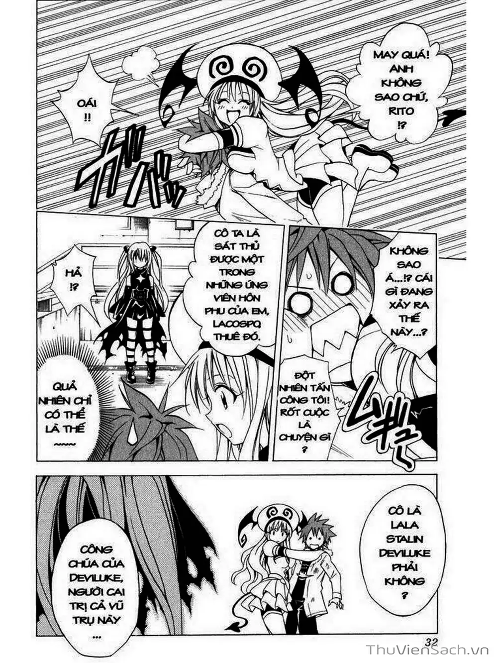 Truyện Tranh Bóng Tối Hoàng Kim - To Love Ru Darkness trang 8