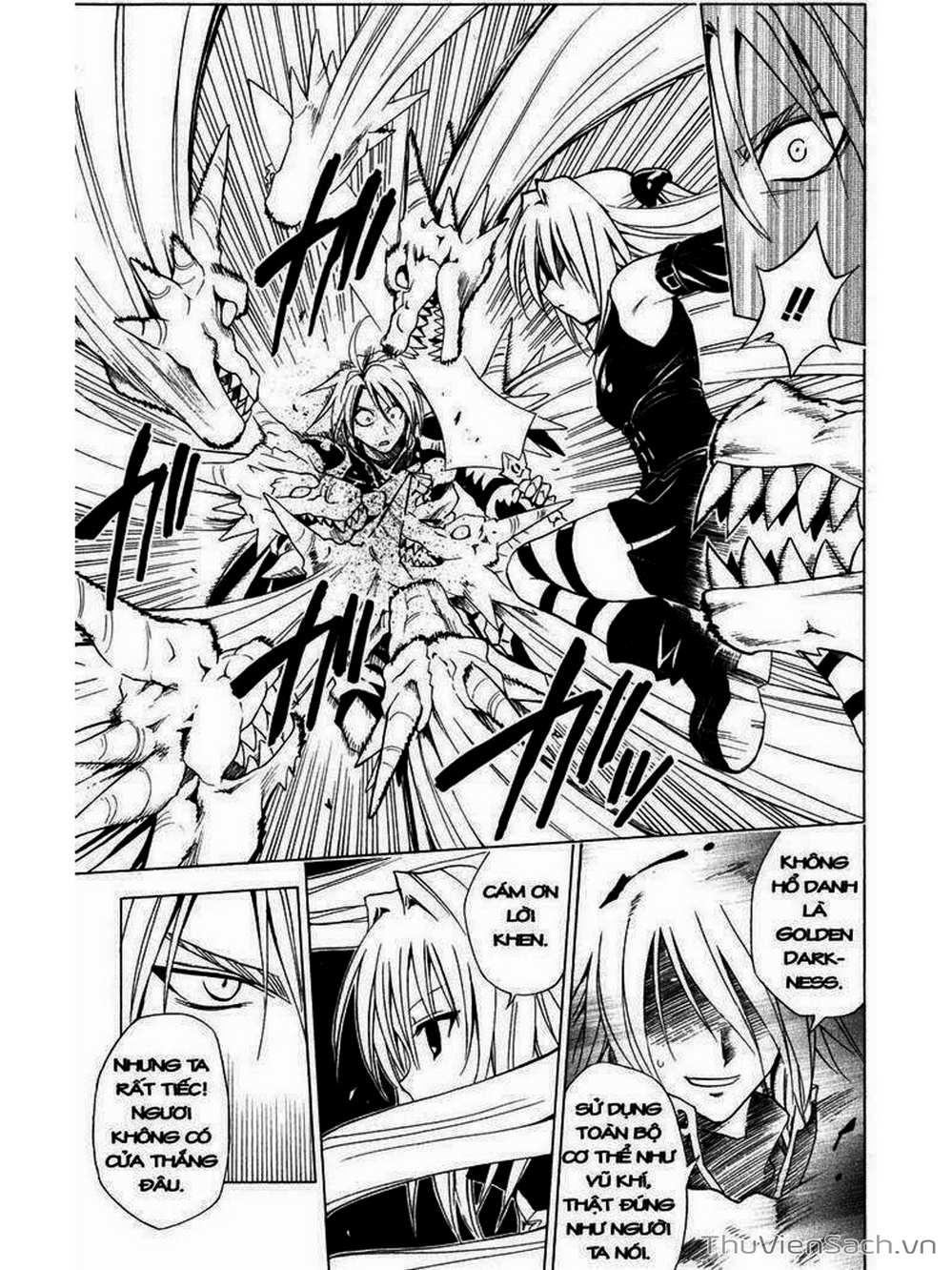 Truyện Tranh Bóng Tối Hoàng Kim - To Love Ru Darkness trang 8