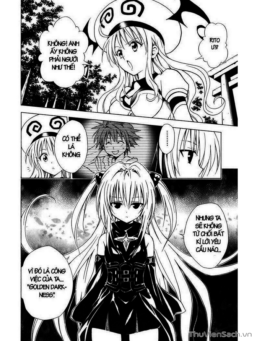 Truyện Tranh Bóng Tối Hoàng Kim - To Love Ru Darkness trang 8