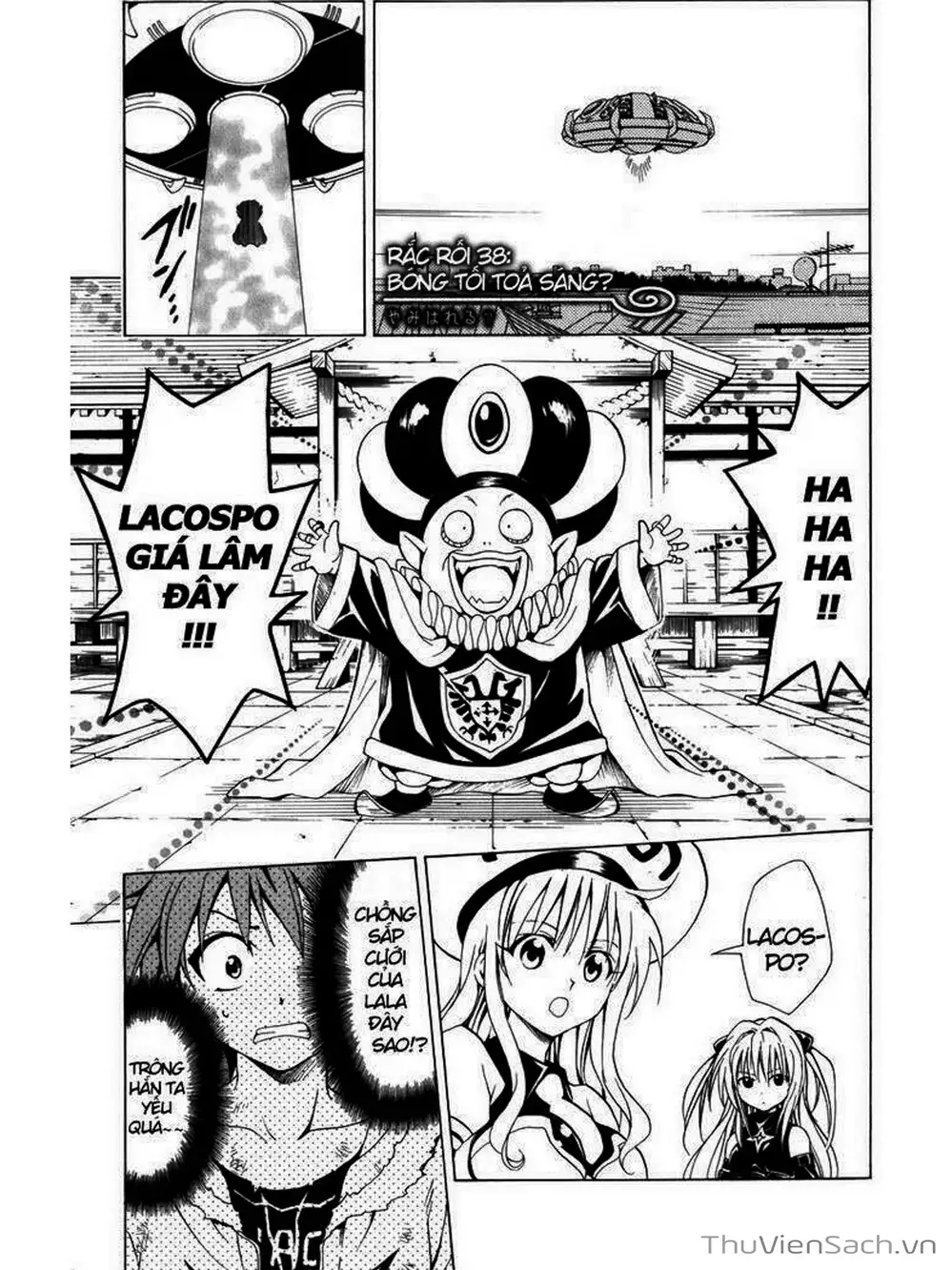 Truyện Tranh Bóng Tối Hoàng Kim - To Love Ru Darkness trang 8