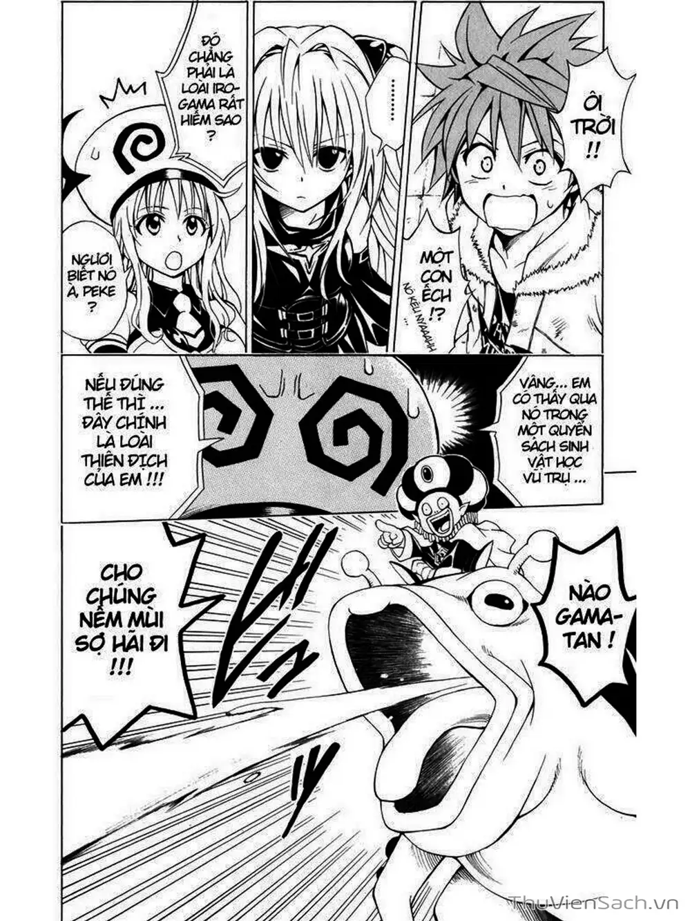 Truyện Tranh Bóng Tối Hoàng Kim - To Love Ru Darkness trang 8