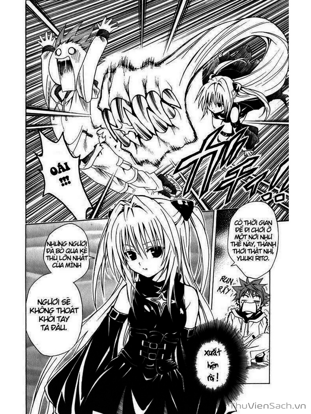 Truyện Tranh Bóng Tối Hoàng Kim - To Love Ru Darkness trang 8