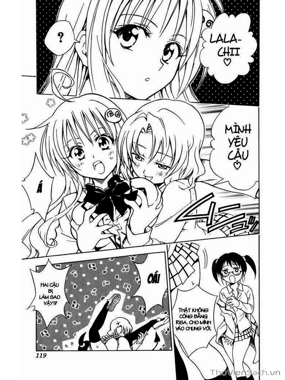 Truyện Tranh Bóng Tối Hoàng Kim - To Love Ru Darkness trang 8