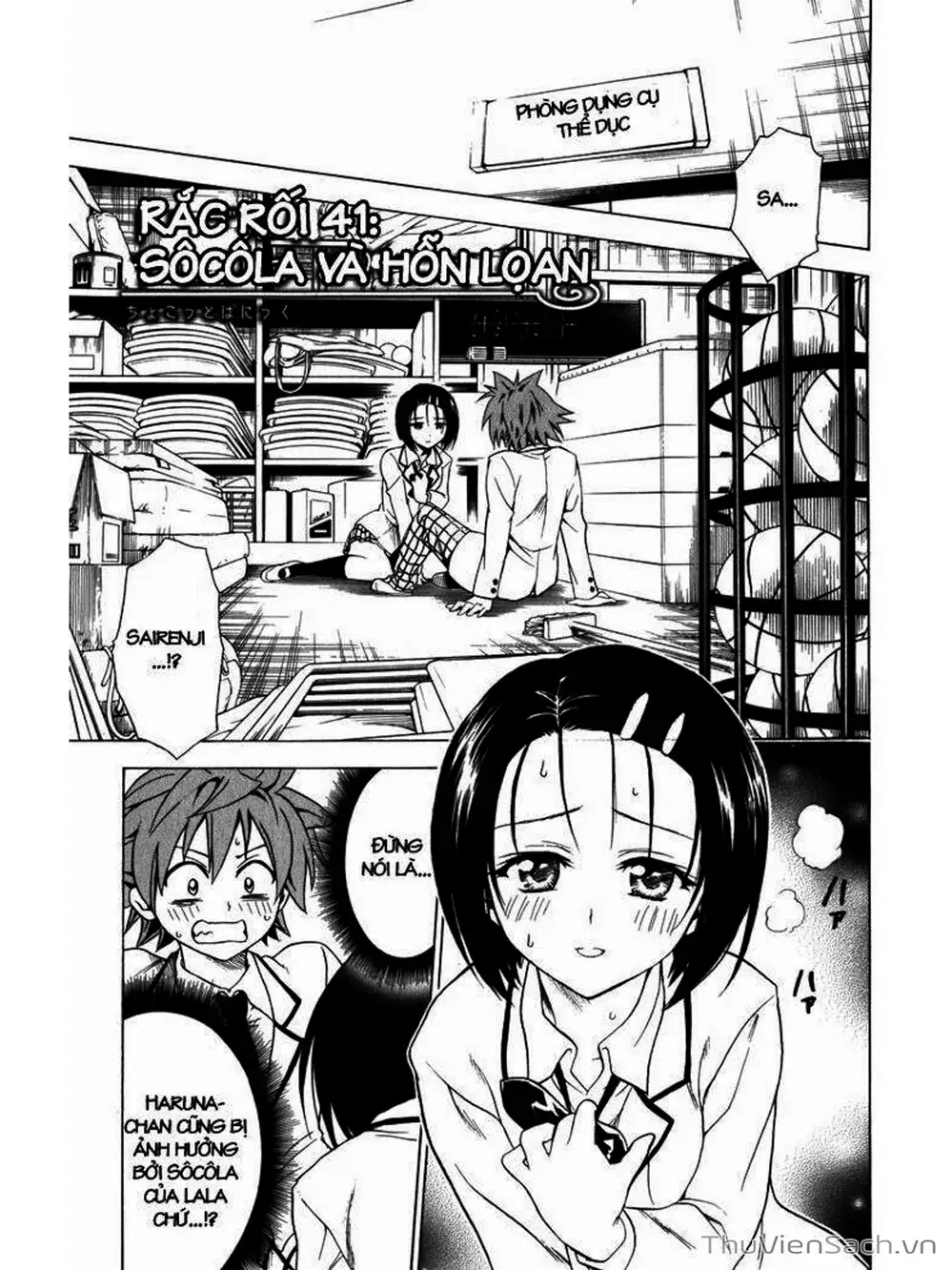 Truyện Tranh Bóng Tối Hoàng Kim - To Love Ru Darkness trang 8