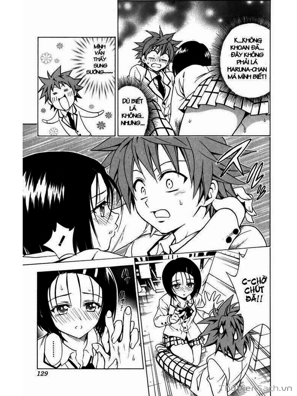 Truyện Tranh Bóng Tối Hoàng Kim - To Love Ru Darkness trang 8