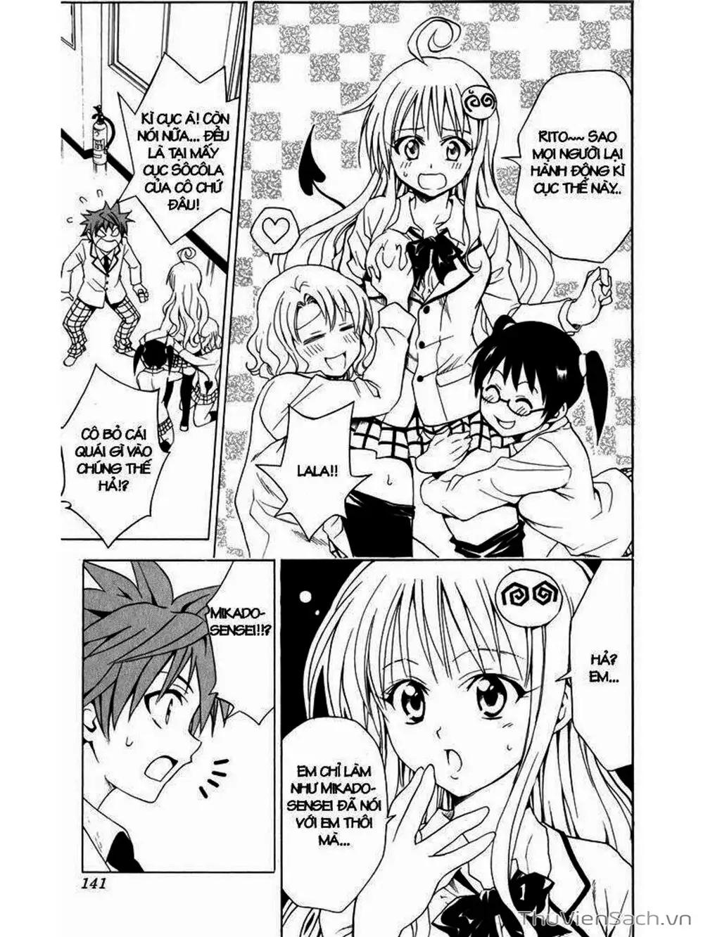 Truyện Tranh Bóng Tối Hoàng Kim - To Love Ru Darkness trang 8