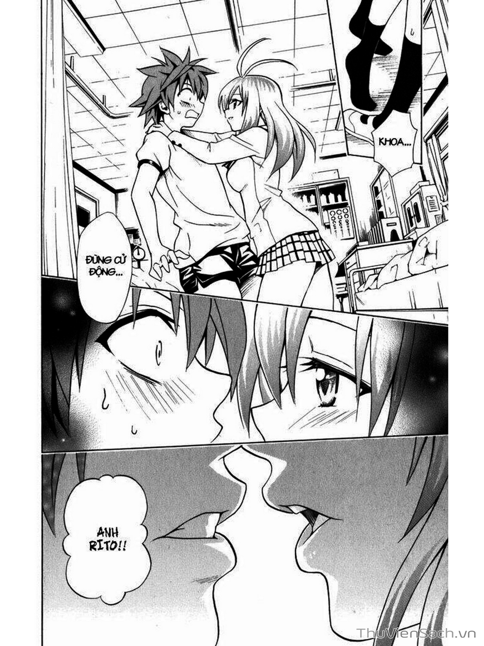 Truyện Tranh Bóng Tối Hoàng Kim - To Love Ru Darkness trang 8