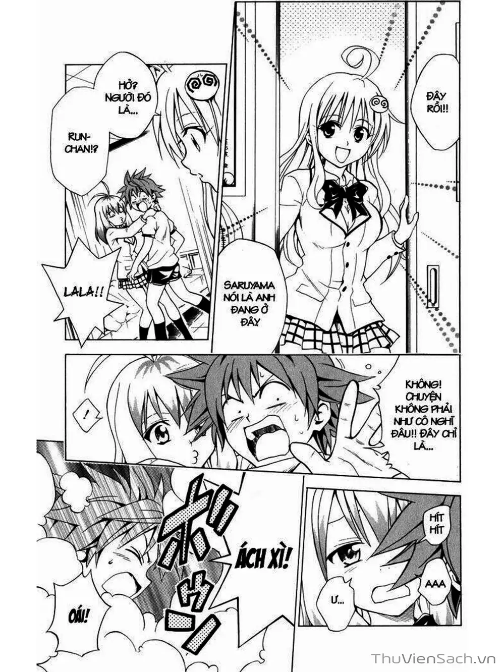 Truyện Tranh Bóng Tối Hoàng Kim - To Love Ru Darkness trang 8