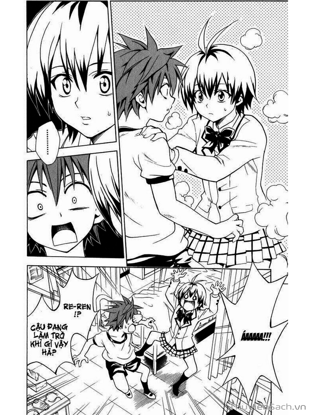 Truyện Tranh Bóng Tối Hoàng Kim - To Love Ru Darkness trang 8