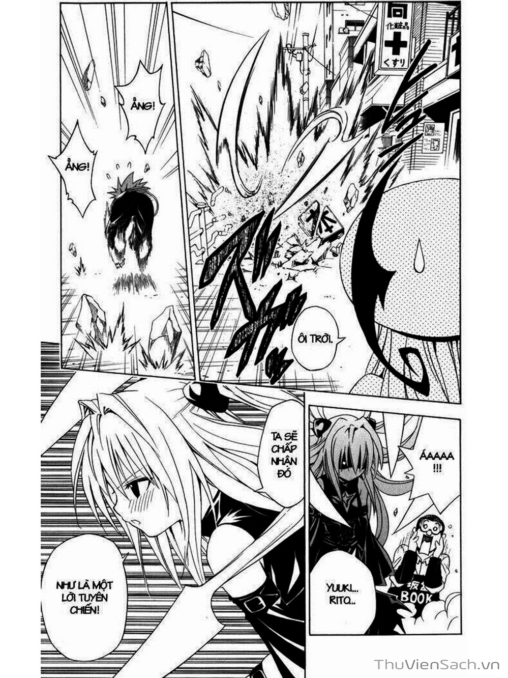 Truyện Tranh Bóng Tối Hoàng Kim - To Love Ru Darkness trang 8