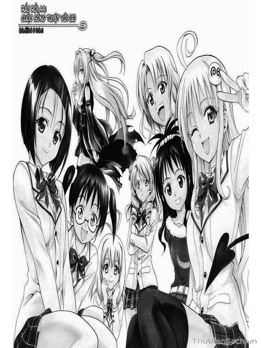 Truyện Tranh Bóng Tối Hoàng Kim - To Love Ru Darkness trang 8