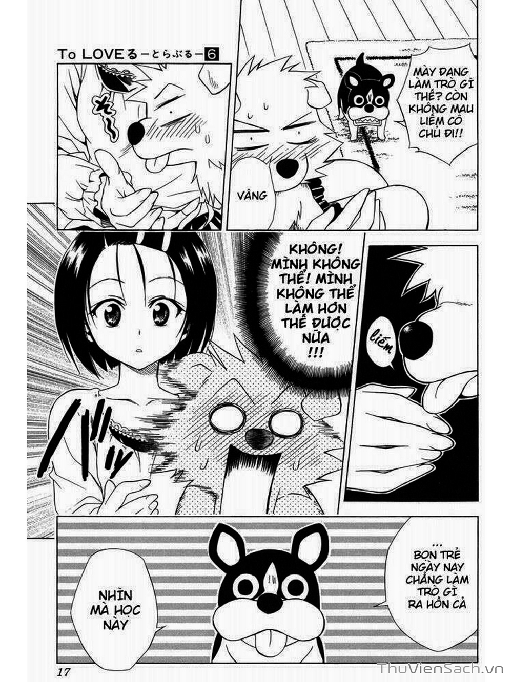 Truyện Tranh Bóng Tối Hoàng Kim - To Love Ru Darkness trang 8