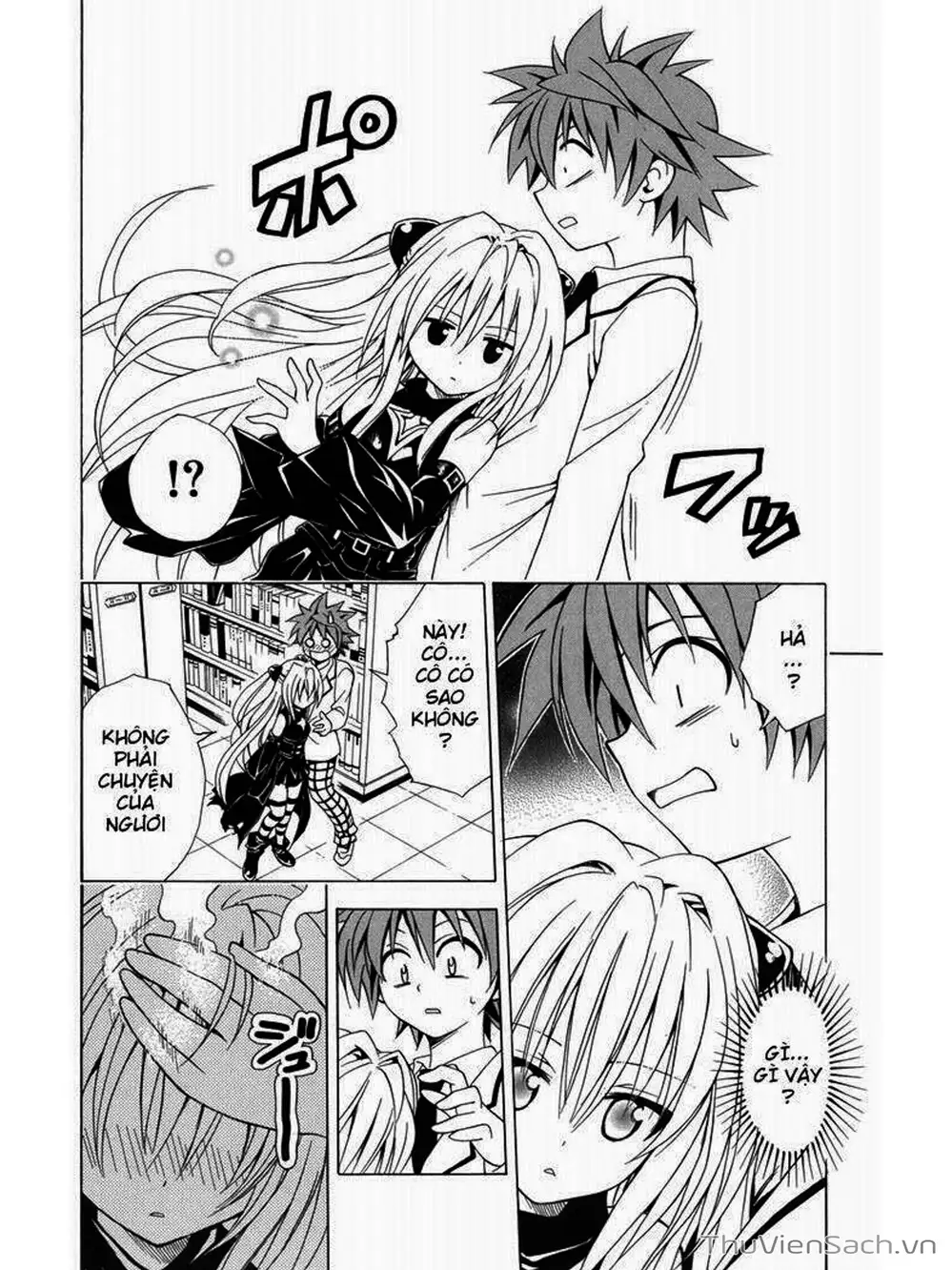 Truyện Tranh Bóng Tối Hoàng Kim - To Love Ru Darkness trang 8