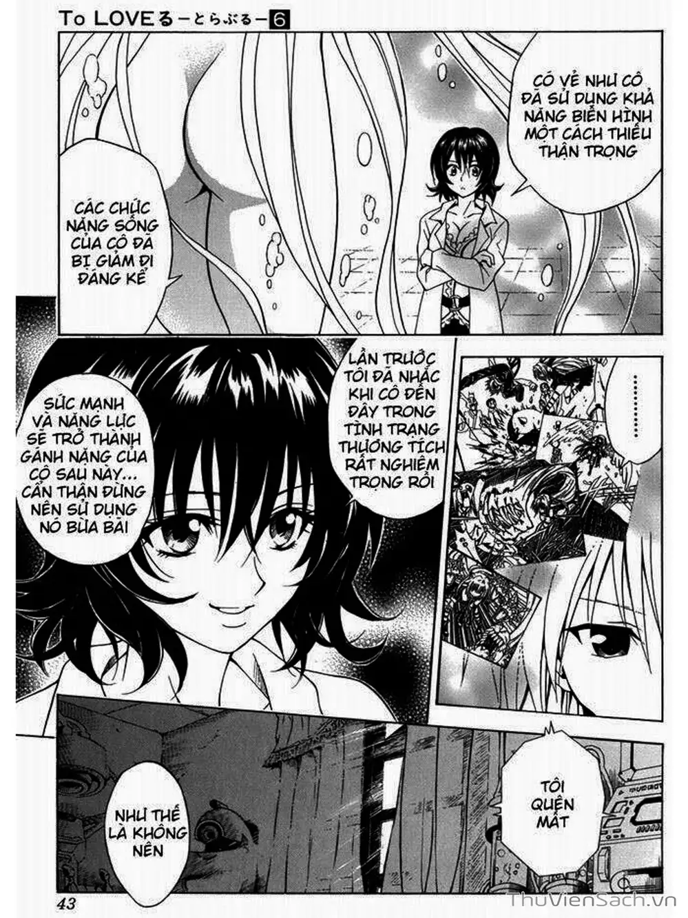 Truyện Tranh Bóng Tối Hoàng Kim - To Love Ru Darkness trang 8