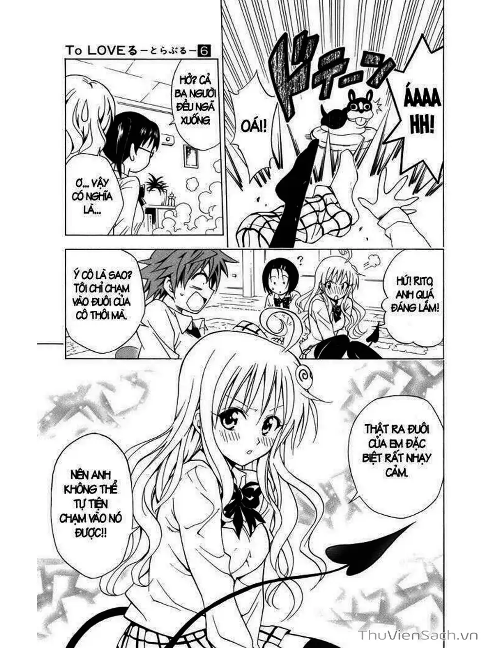 Truyện Tranh Bóng Tối Hoàng Kim - To Love Ru Darkness trang 8