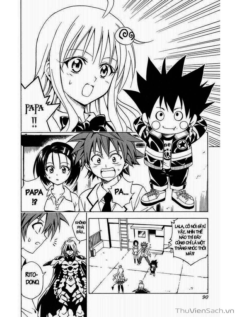 Truyện Tranh Bóng Tối Hoàng Kim - To Love Ru Darkness trang 8