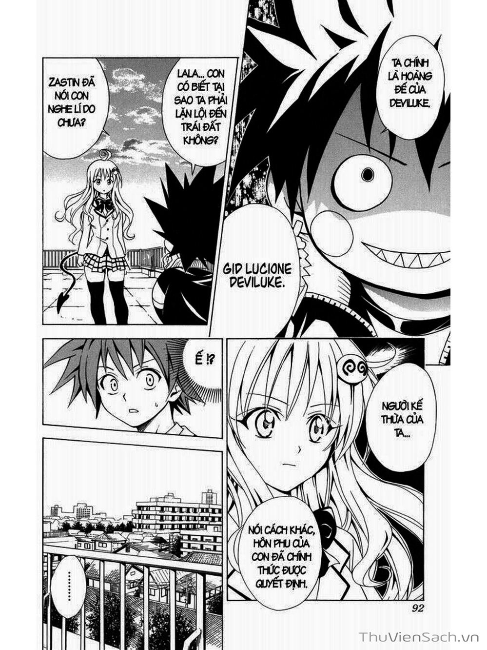 Truyện Tranh Bóng Tối Hoàng Kim - To Love Ru Darkness trang 8