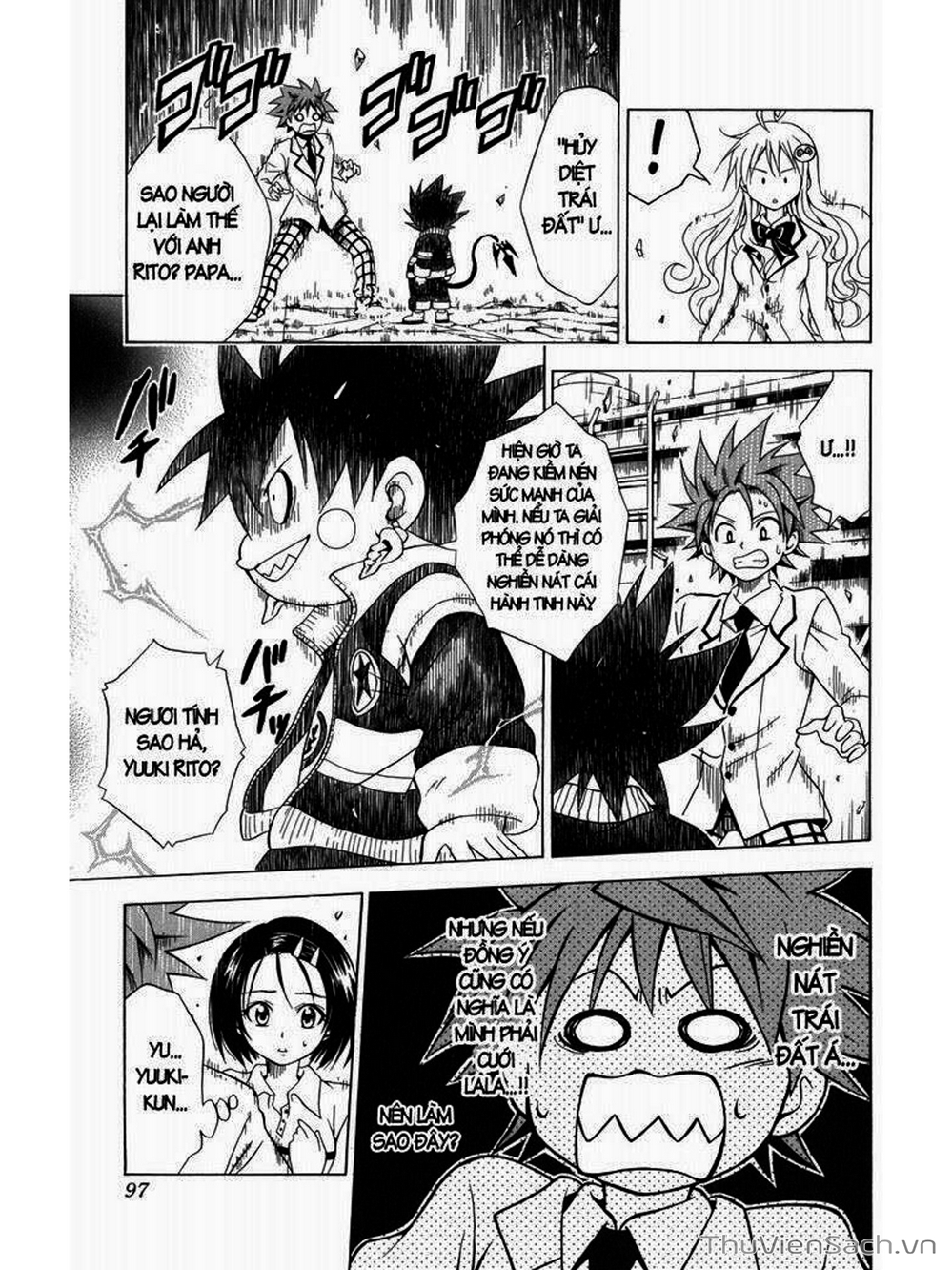 Truyện Tranh Bóng Tối Hoàng Kim - To Love Ru Darkness trang 8