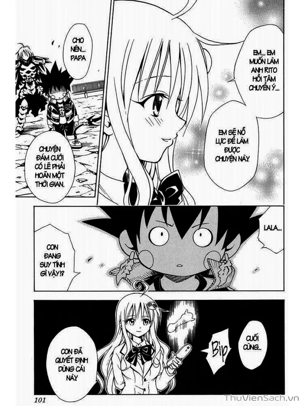 Truyện Tranh Bóng Tối Hoàng Kim - To Love Ru Darkness trang 8