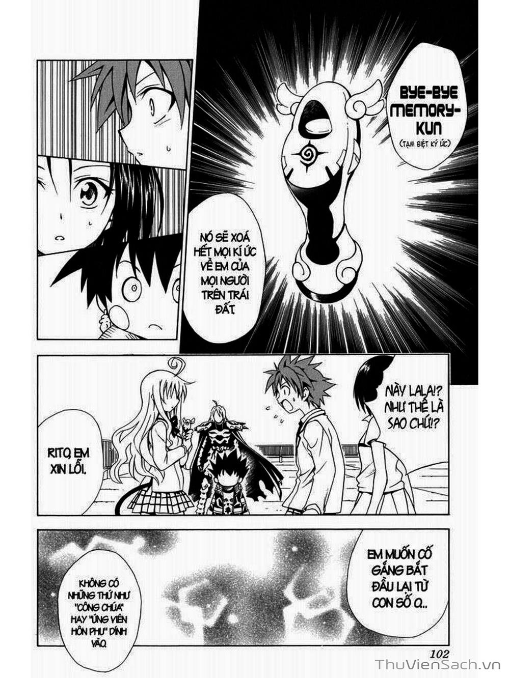 Truyện Tranh Bóng Tối Hoàng Kim - To Love Ru Darkness trang 8