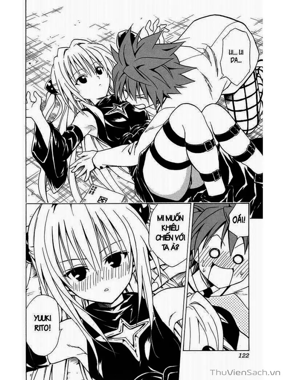 Truyện Tranh Bóng Tối Hoàng Kim - To Love Ru Darkness trang 8