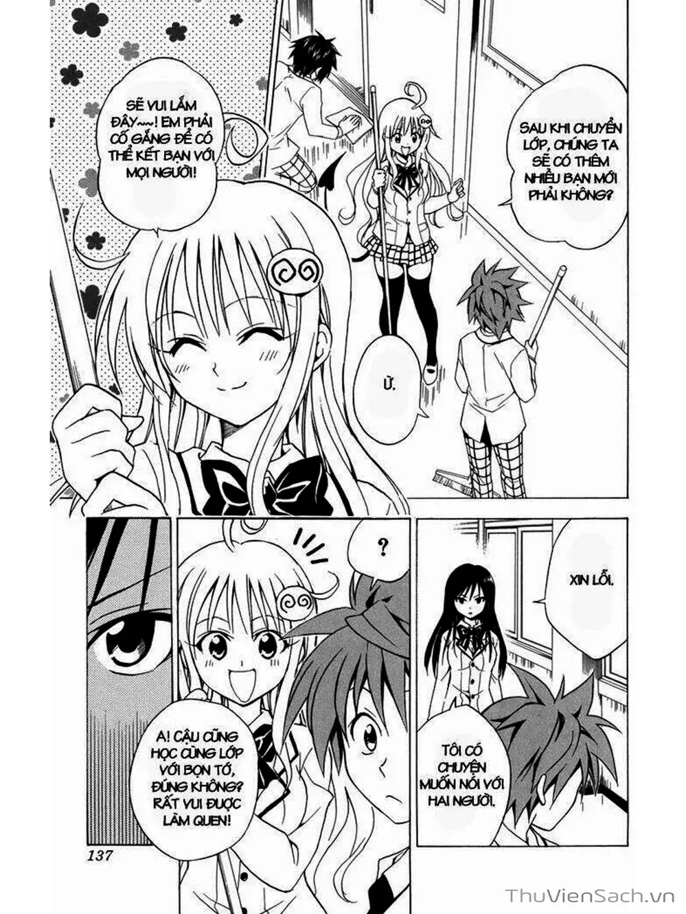 Truyện Tranh Bóng Tối Hoàng Kim - To Love Ru Darkness trang 8