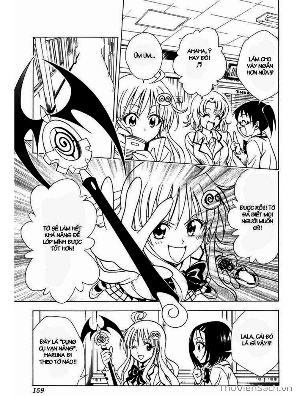 Truyện Tranh Bóng Tối Hoàng Kim - To Love Ru Darkness trang 8