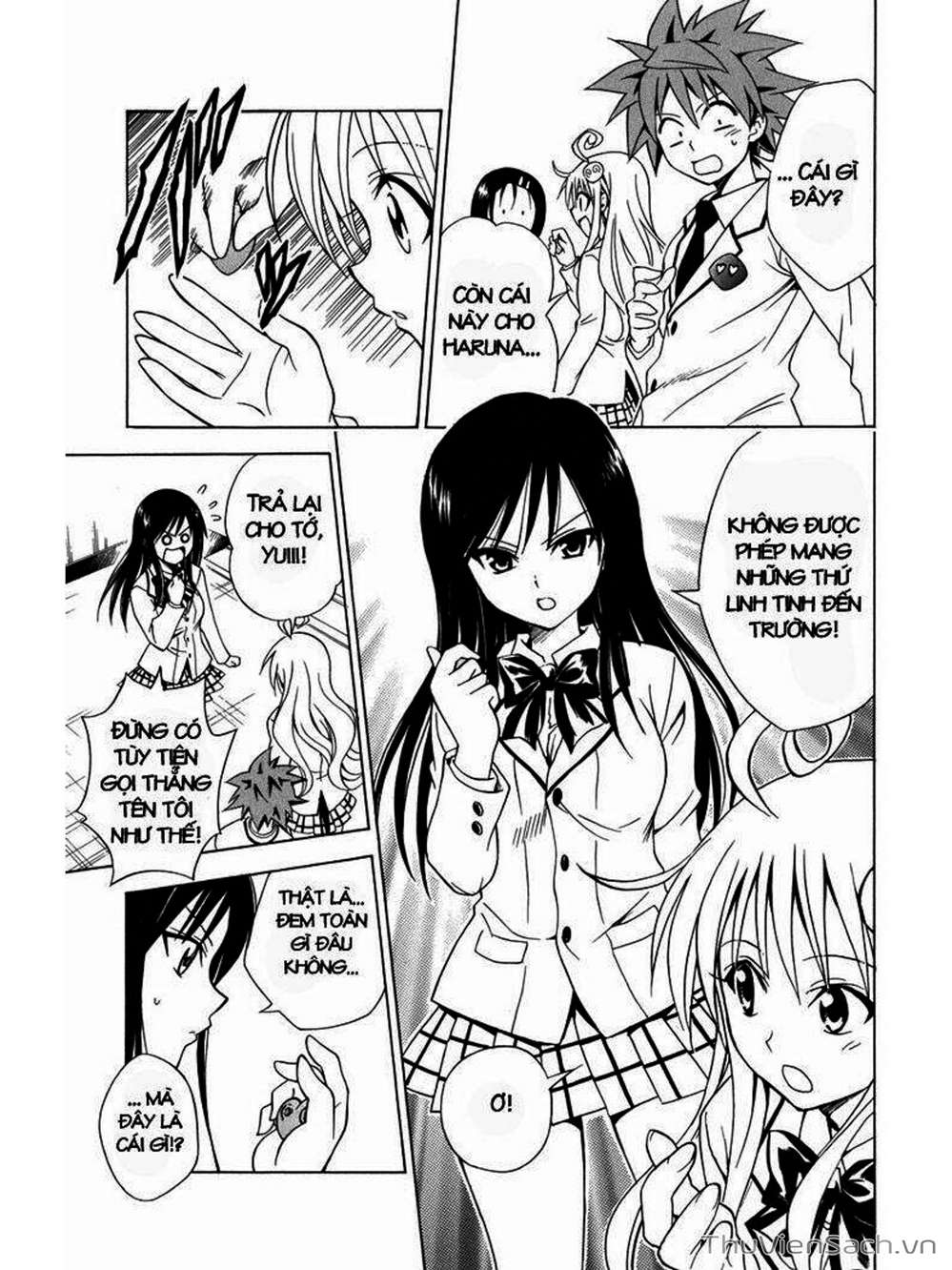 Truyện Tranh Bóng Tối Hoàng Kim - To Love Ru Darkness trang 8